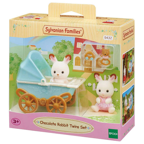 Sylvanian Families 5432 Twin Chokolade Kanin Sæt