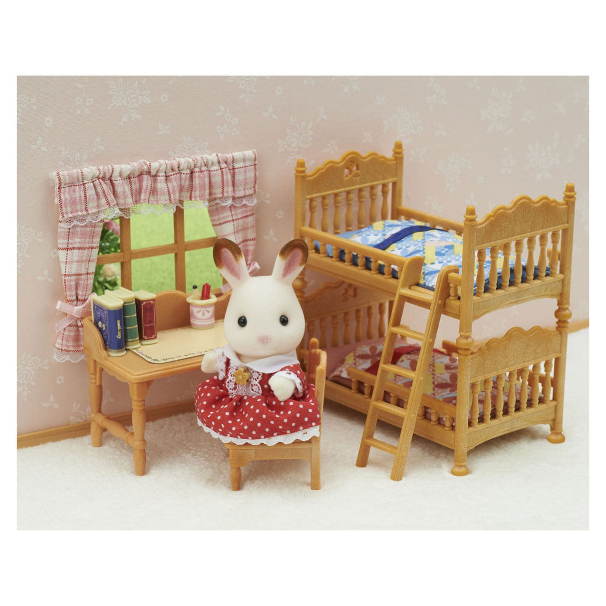 Sylvanian families 5338 børns soveværelse sæt dukkehus indretning