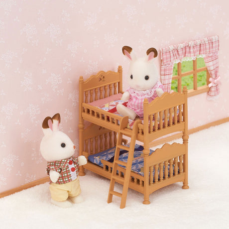Sylvanian families 5338 børns soveværelse sæt dukkehus indretning