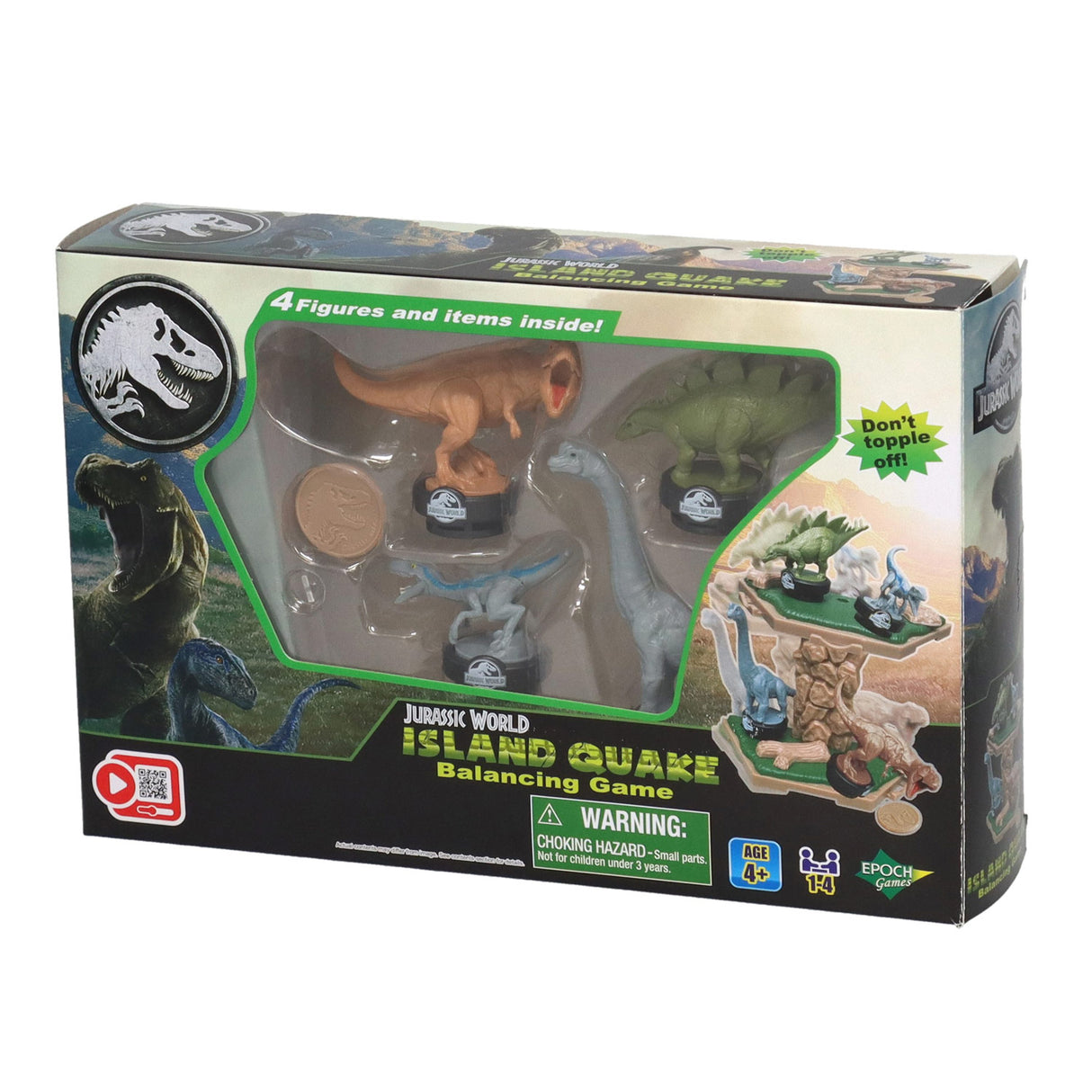 Epoch jurassic world island quake balance spil