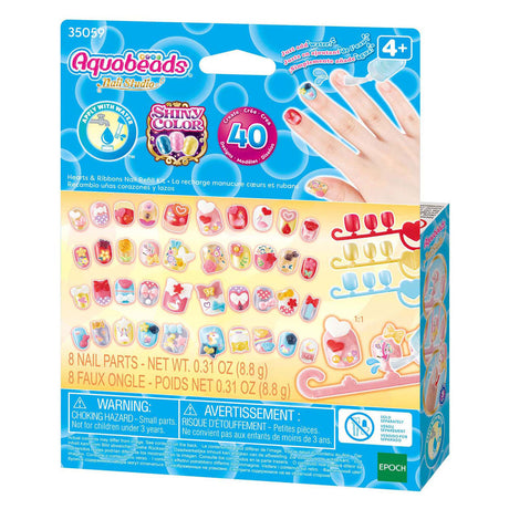 Aquabeads funklende neglesæt refill