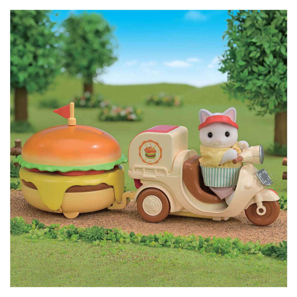 Sylvanian families 5757 hamburgerstand