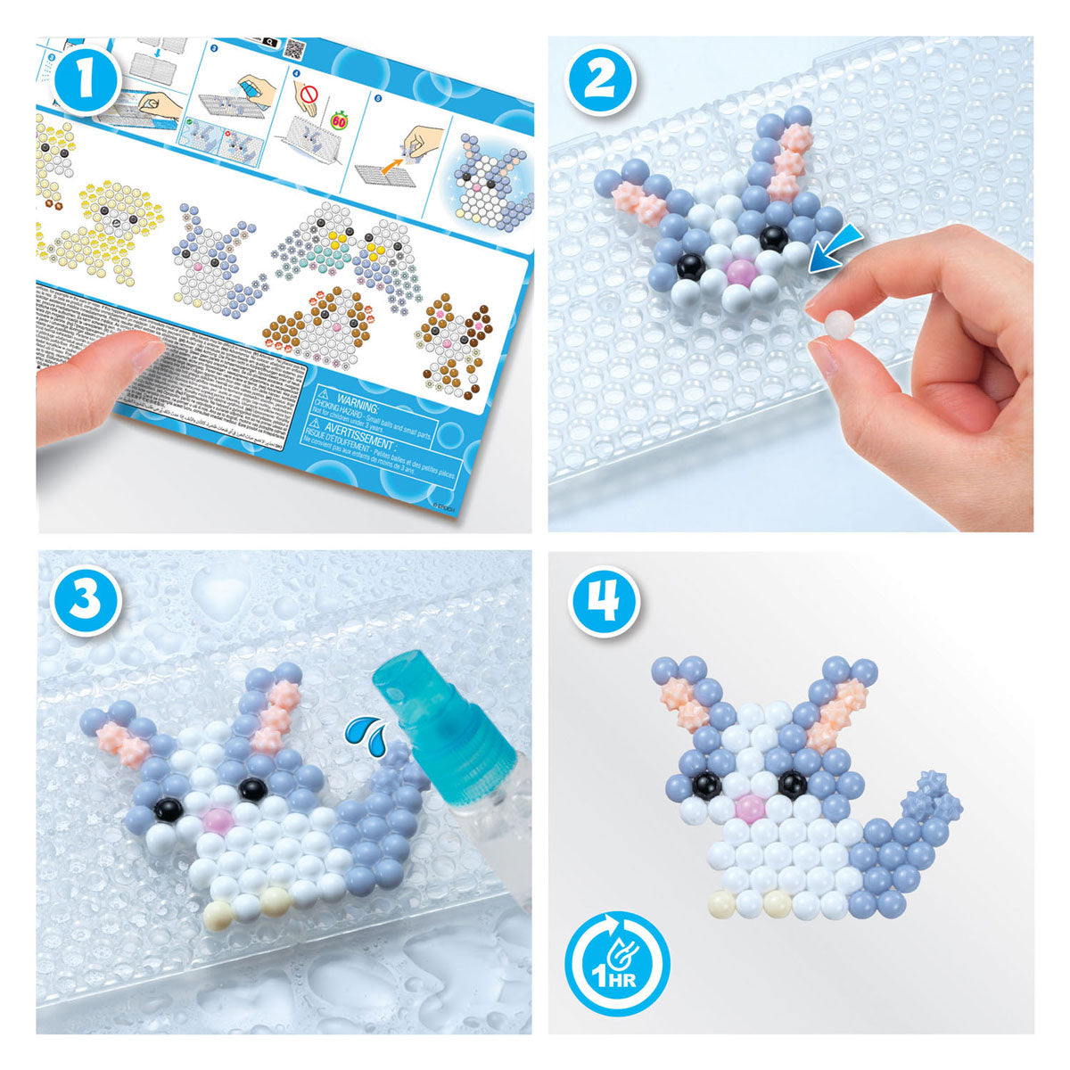 Aquabeads søde kæledyr sæt