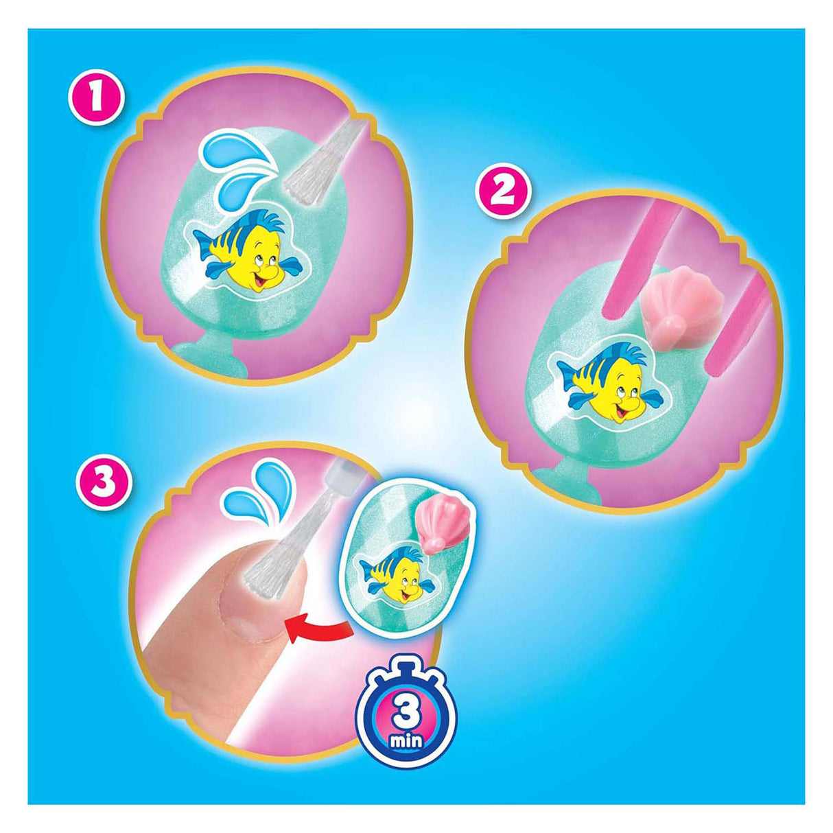 Aquabeads neglesalon disney prinsesse