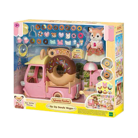 Sylvanian families 5808 dip dip donut vogn