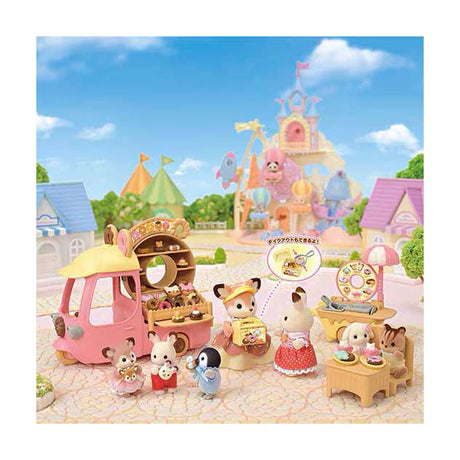 Sylvanian families 5808 dip dip donut vogn