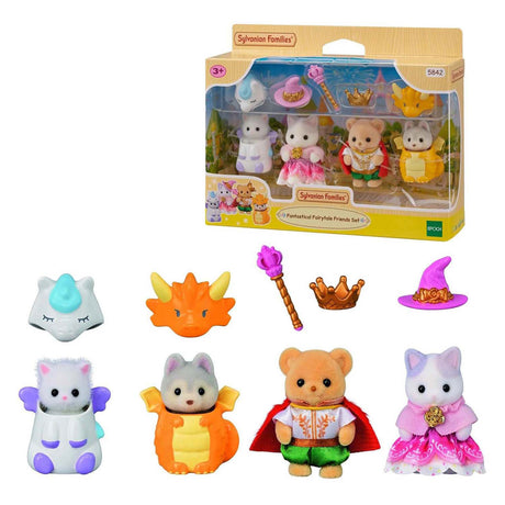 Epoch sylvanian families 5842 fantastiske eventyr venner sæt
