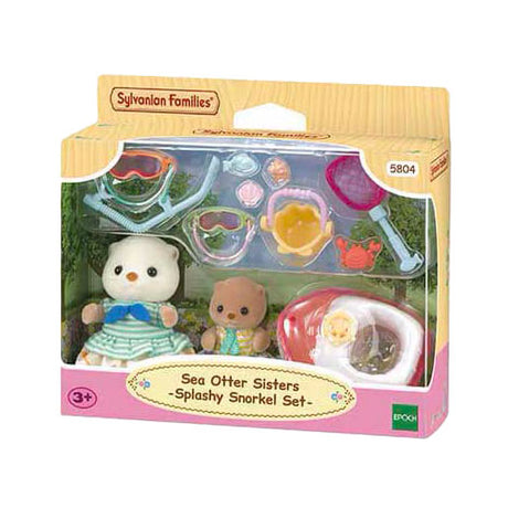 Sylvanian families 5804 havodder søstre - sprøjtende snorkelsæt
