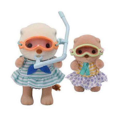 Sylvanian families 5804 havodder søstre - sprøjtende snorkelsæt