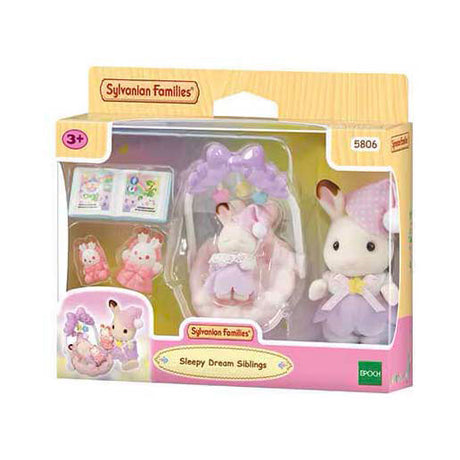 Sylvanian families 5806 søvnigt drømmesæt bror-søster