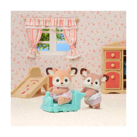 Sylvanian families 5800 tvillingehjort - 2 fløjlsbløde legefigurer