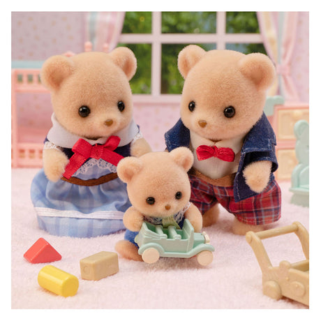 Sylvanian families 5851 familie kiksebjørn - ekstra luftig blød