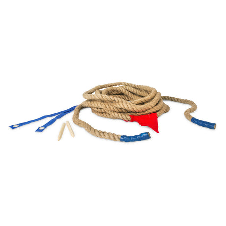 Bs toys tow of war - 10 meter langt reb med opbevaringstaske - sporty udendørs spil for børn fra 6 år