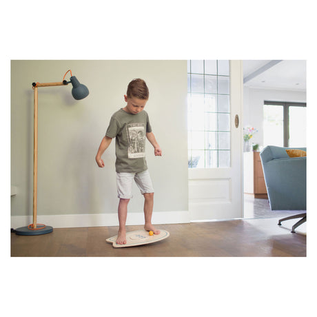 Bs legetøj udendørs legetøj balance spil surfbræt - 50 cm - trælegetøj - balance legetøj - balance spil - gave til barn