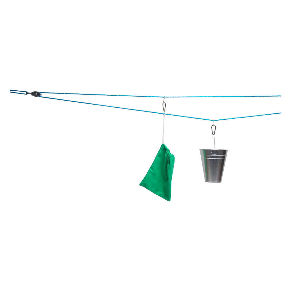 BS Toys Pulley Set 6 meter - udendørs legetøj