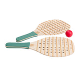 Bs legetøj padelketchere i træ - padelketsjere - padelketchere børn - udendørs legetøj til børn - pædagogisk legetøj - gavebarn - trælegetøj - udendørs legetøj - strandlegetøj - sport