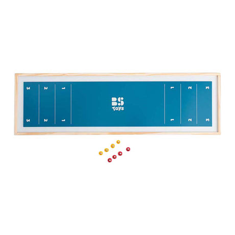 Bs legetøj shuffleboard med 8 diske - 2 spillere