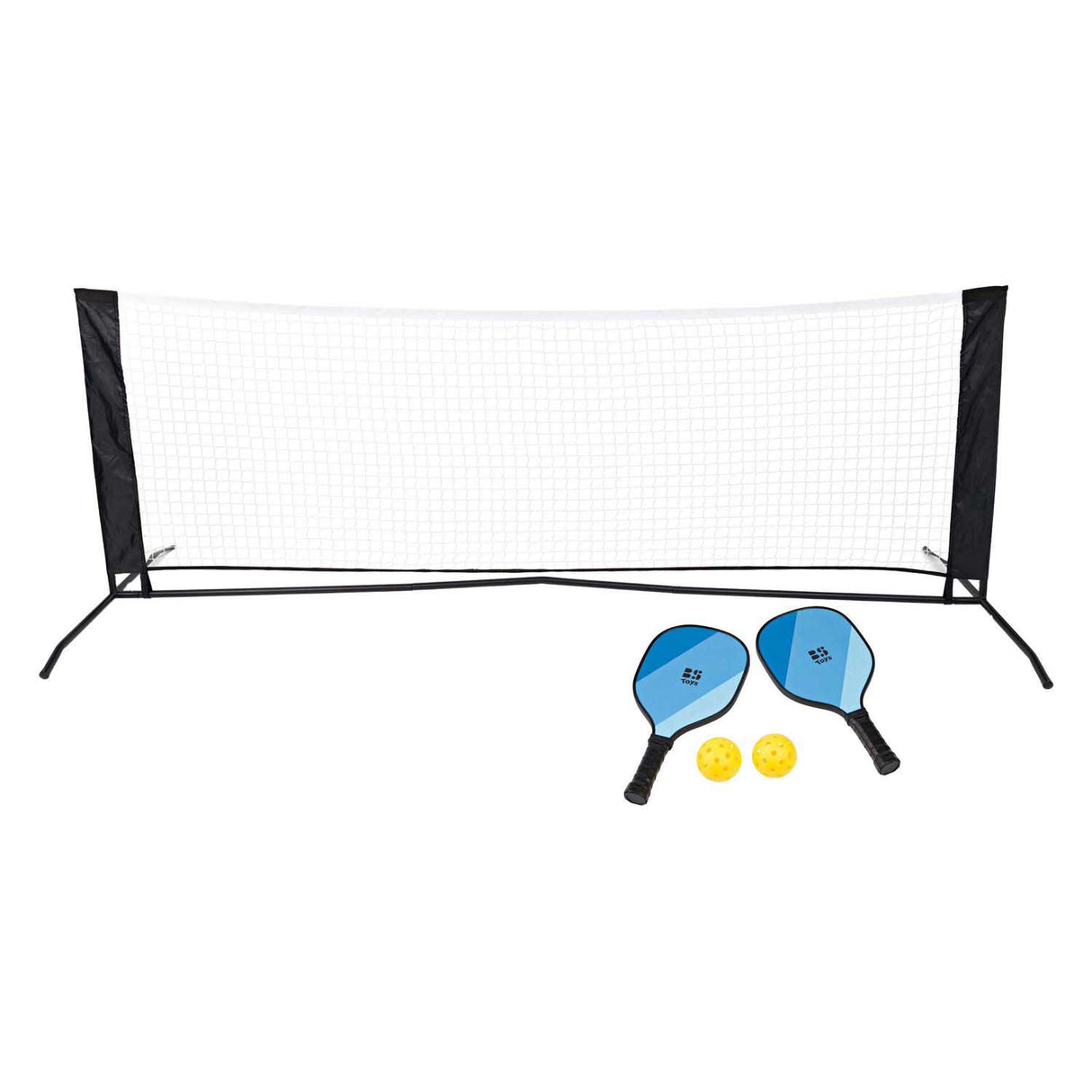 BS Toys Pickleball Sæt GA524 – 2 ketchere, net, kuglebærepose