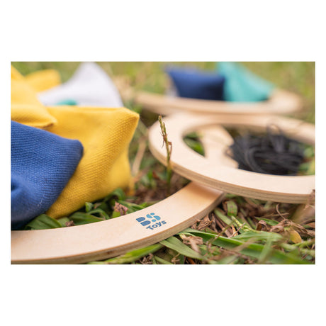 Bs toys – trigo – buitenspel – ringwerpspel van fsc hout en stof – vanaf 6 jaar