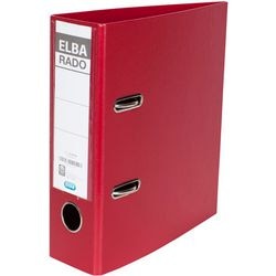 Ordner elba rado plast a5 pap, pp (polypropylen) portræt rød 1 stk