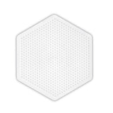 Hama midi strygeperlebræt - stor sekskant