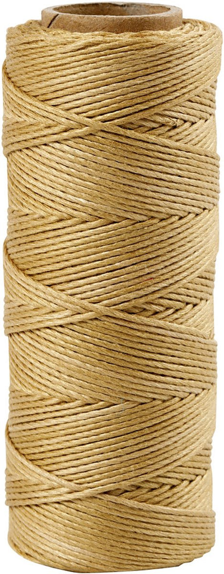 Creativ company bambussnor 1 mm guld 65 m