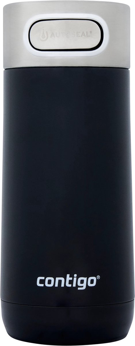 Contigo luxe autoseal thermosbeker, roestvrijstalen beker-to-go, isoleerfles, lekvrij, koffiebeker-to-go, vaatwasserbestendig, isoleerbeker met easy-clean-deksel, bpa-vrij, 360 ml | licorice