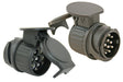 Adapter mini 13-pin din til 13-pin multicon west