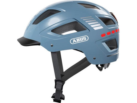 Abus hyban 2.0 led signal - cykelhjelm signal glacier xl (58 - 63 cm)