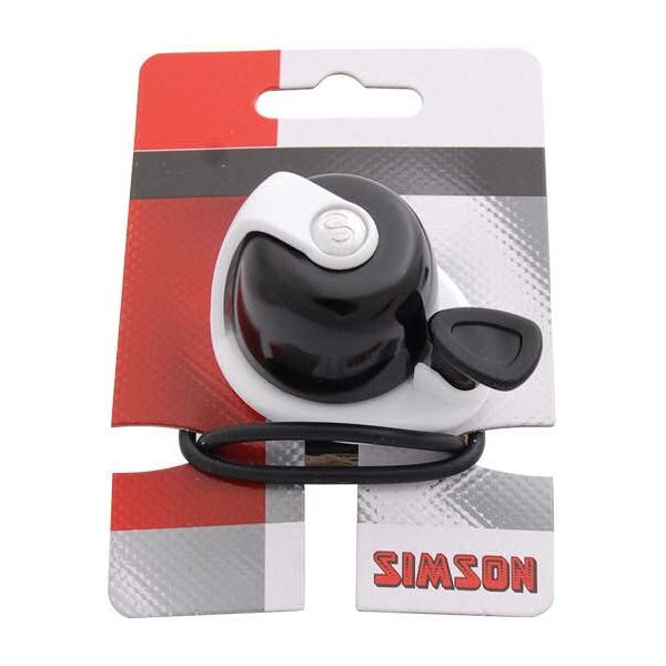 Simson Fietsbel Allure Black and White on Map