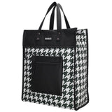 Beagles shop go shopping taske houndstooth 35,5x17x42cm