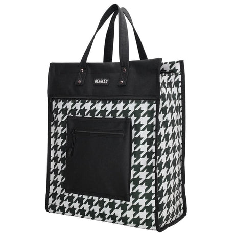 Beagles indkøbspose houndstooth