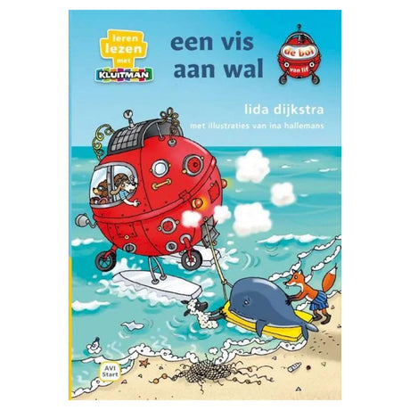 Kluitman de Bol fra Lif, en fisk i land - avi start