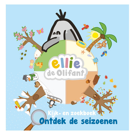Udgiver Kluitman se og find bogen Ellie the elephant - opdag årstiderne