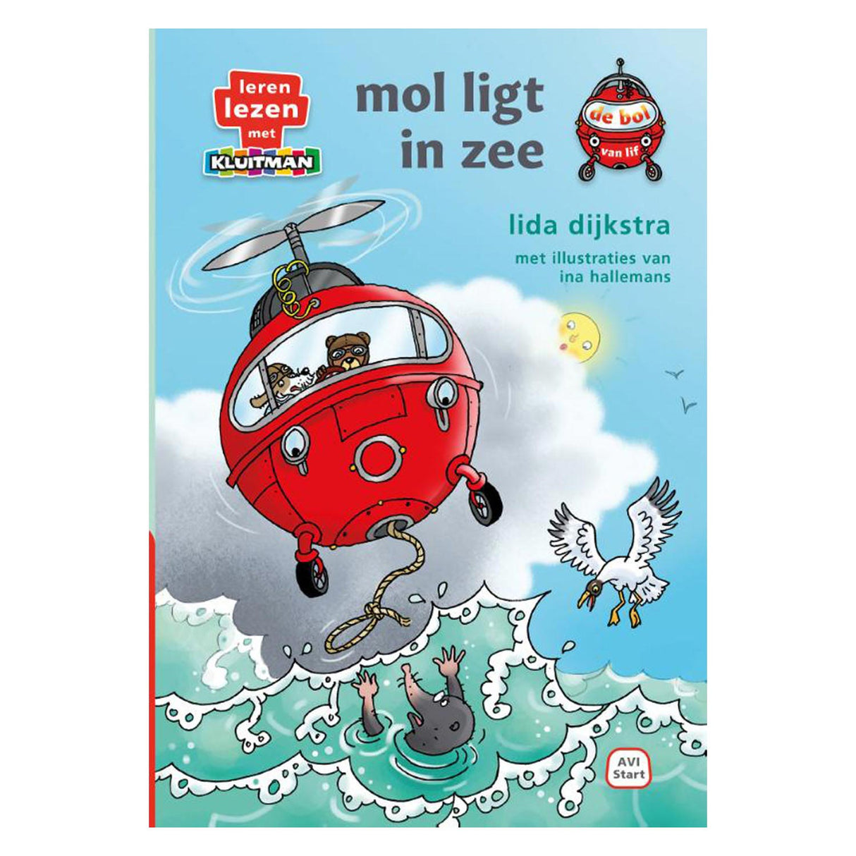 Forlaget Kluitman Mol er i havet - avi-start