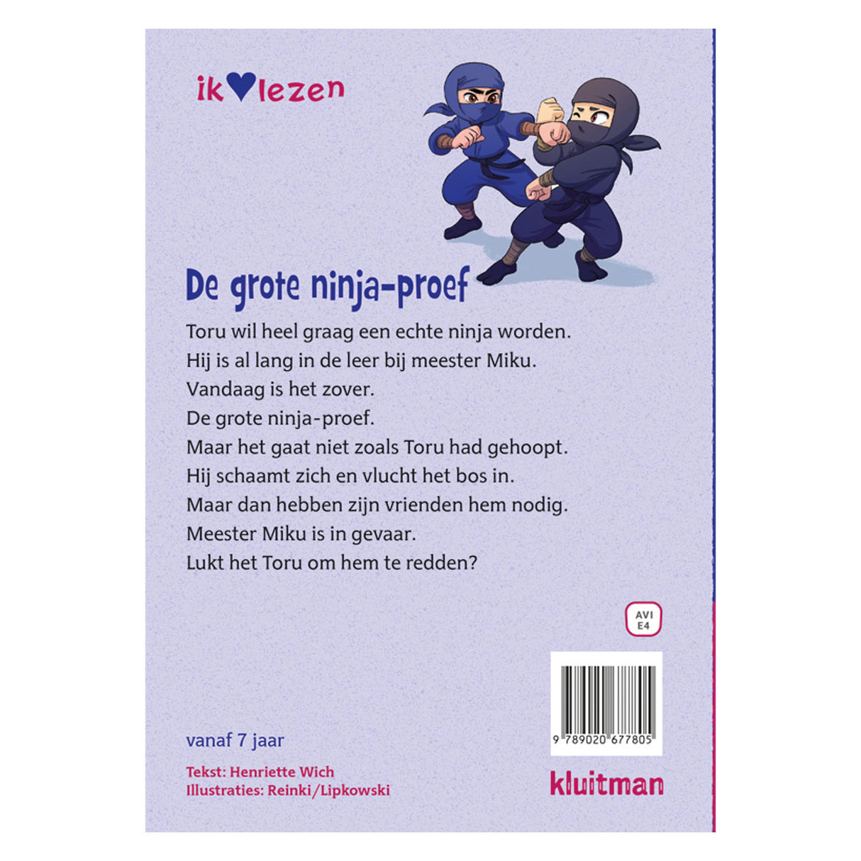 Kluitman den store ninja-test