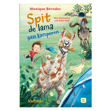 Avi-m4: spytte lamaen tager på camping.