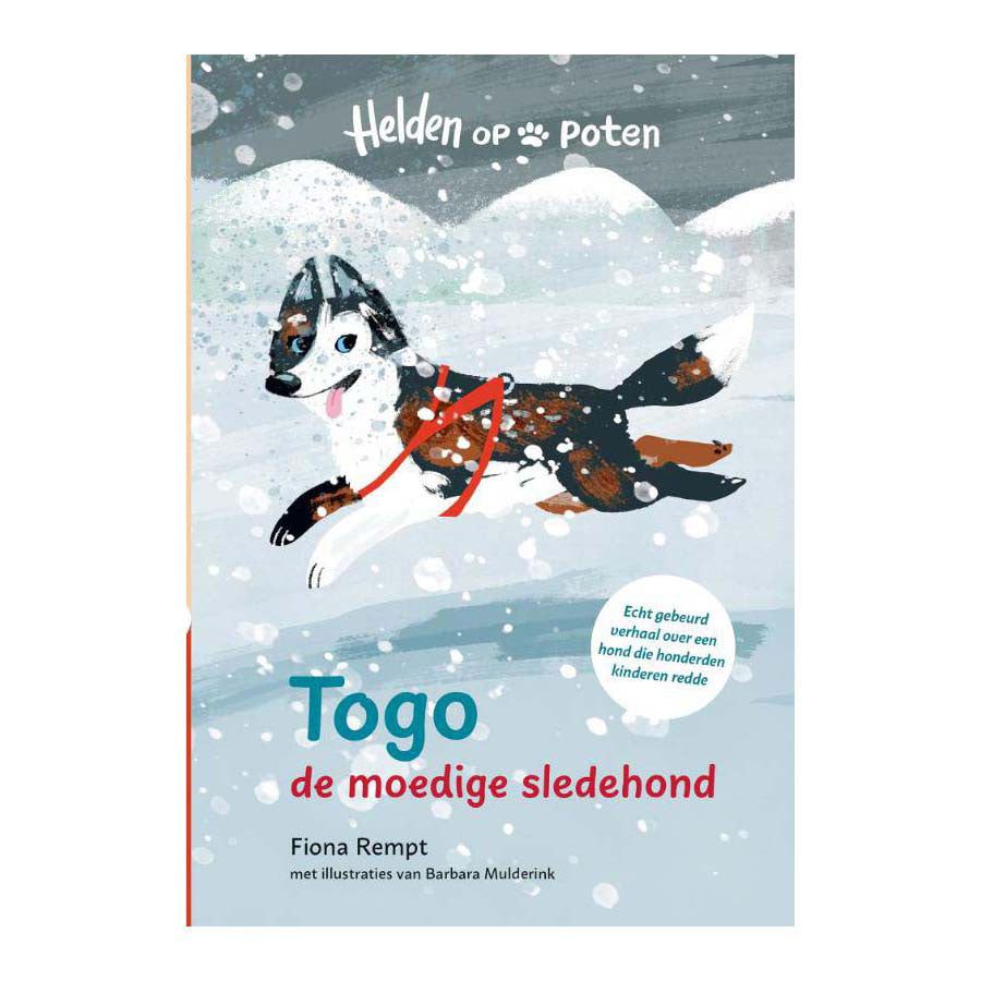 Forlaget Kluitman helte på ben. togo, den modige slædehund