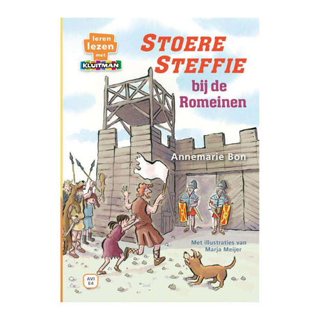 Udgiver Kluitman lærer at læse med Kluitman - seje Steffie blandt romerne - avi e4