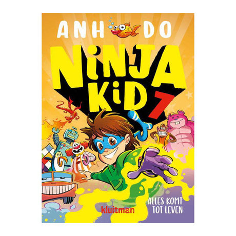Uitgeverij Kluitman Ninja Kid - alt kommer til live