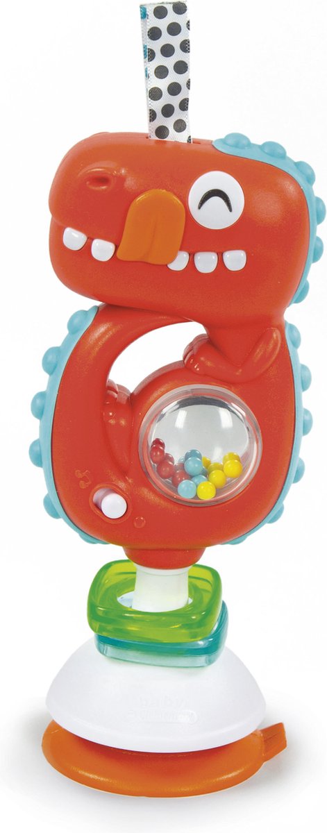 Clementoni baby - elektronisk dino rangle - med lyd - fra 3 måneder