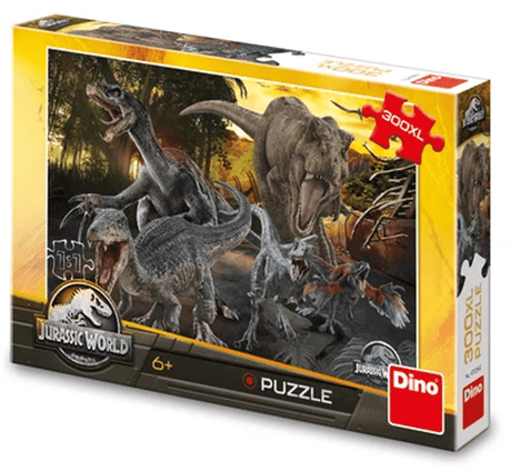 Dinotoys dino puslespil - jurassic world dinosaurs - 300 xl brikker