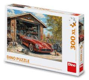 Dinotoys puslespil jaguar i garagen 300 brikker