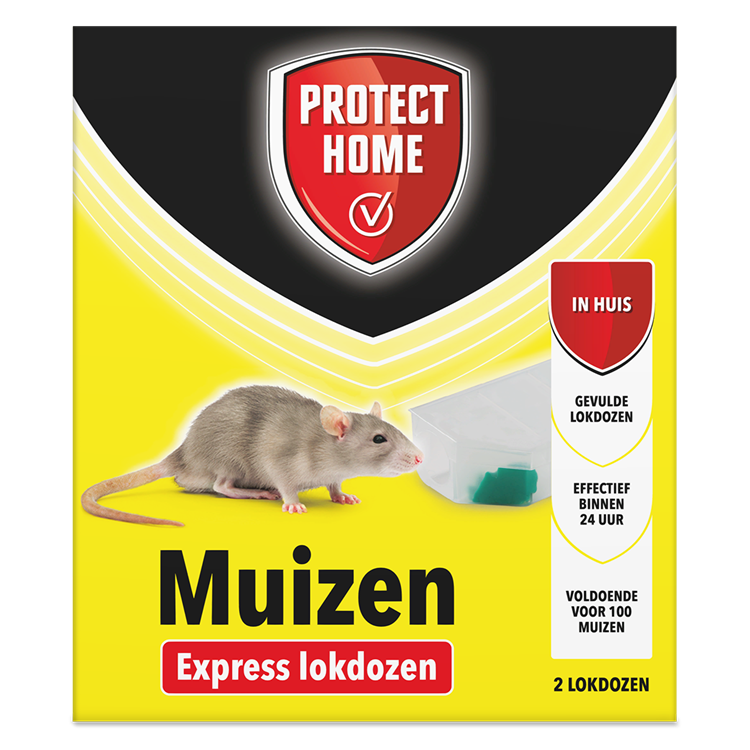 Pro-tect 1066307 - ekspres musemiddel 2 stk | 2 stk