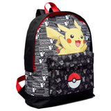 Pokémon -rygsæk med pokeball pikachu frontlomme