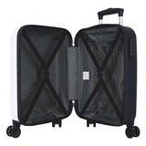 Trolley Case Happy Stitch White, 50 cm