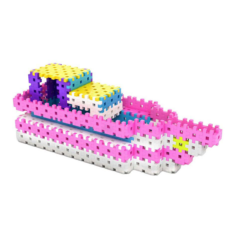 Meli basic pink byggeklodser, 1000 stk.