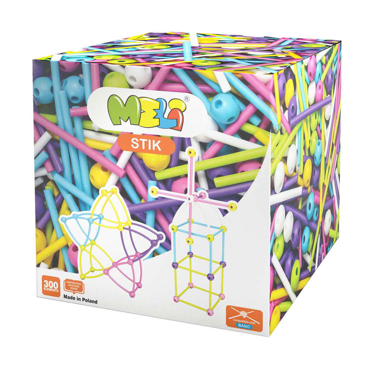 Meli stitch pastel, 300 stk.