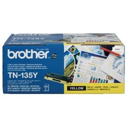 Tonerpatron bror TN135y gul