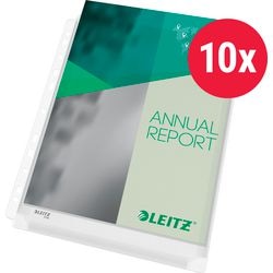 Leitz showtassen 4756 pvc a4 11-gaats perforatie harmonica rug